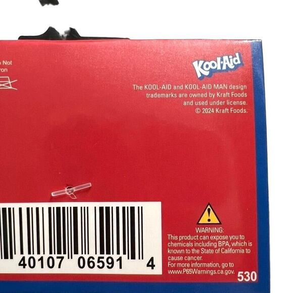 Odd Sox Unisex Kool Aid Man Oh Yeah Novelty Crew Socks Retro 80s 90s Red Blue - Picture 4 of 8